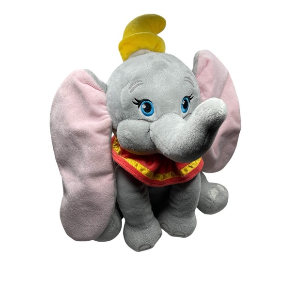 Disney Other - Disney Dumbo yellow hat toy plush